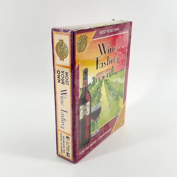 Host Your Own Wine Tasting Party Game - Perfect for Wine Lovers - New Sealed Box - Picture 2 of 6